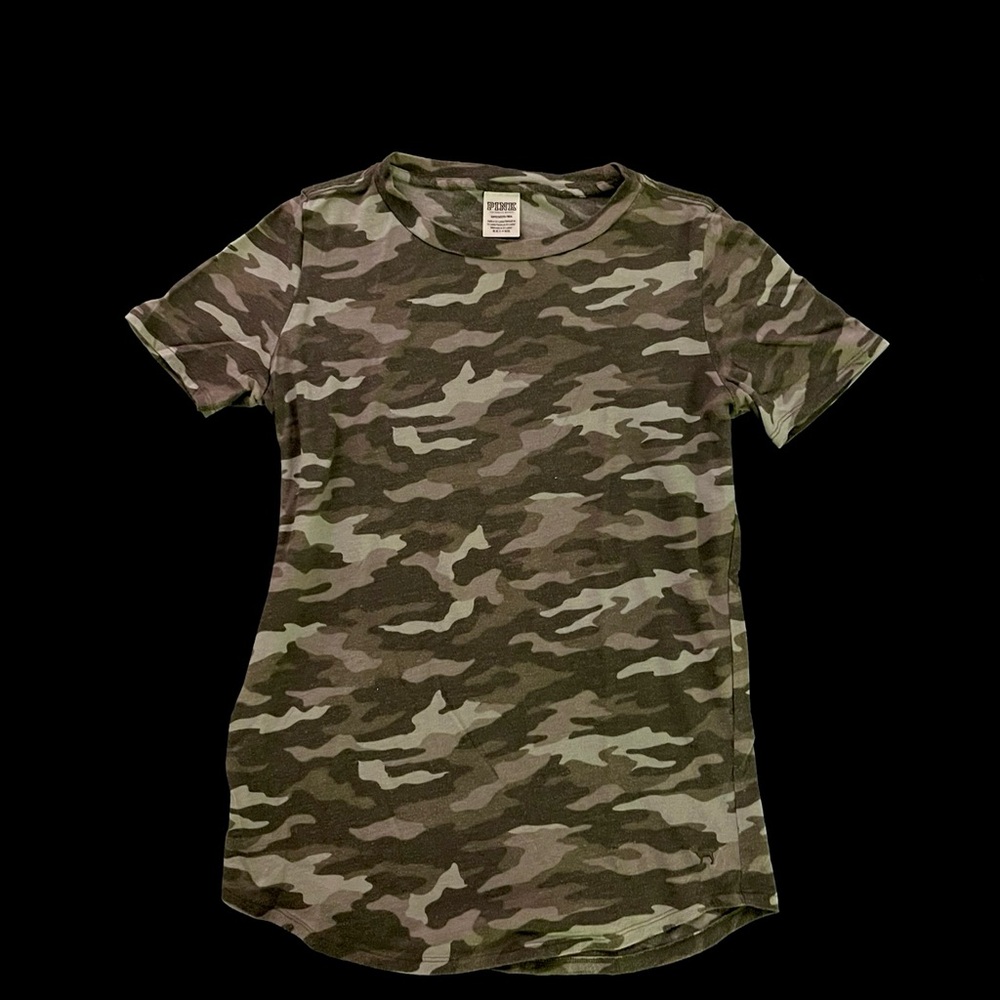 Camo Print T-Shirt